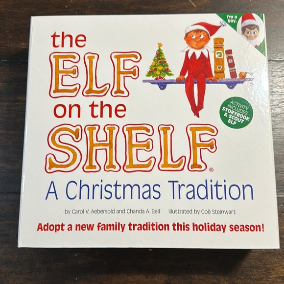 The Elf on the Shelf - A Christmas Tradition! Boy Elf - Like new in box! - Picture 1 of 12